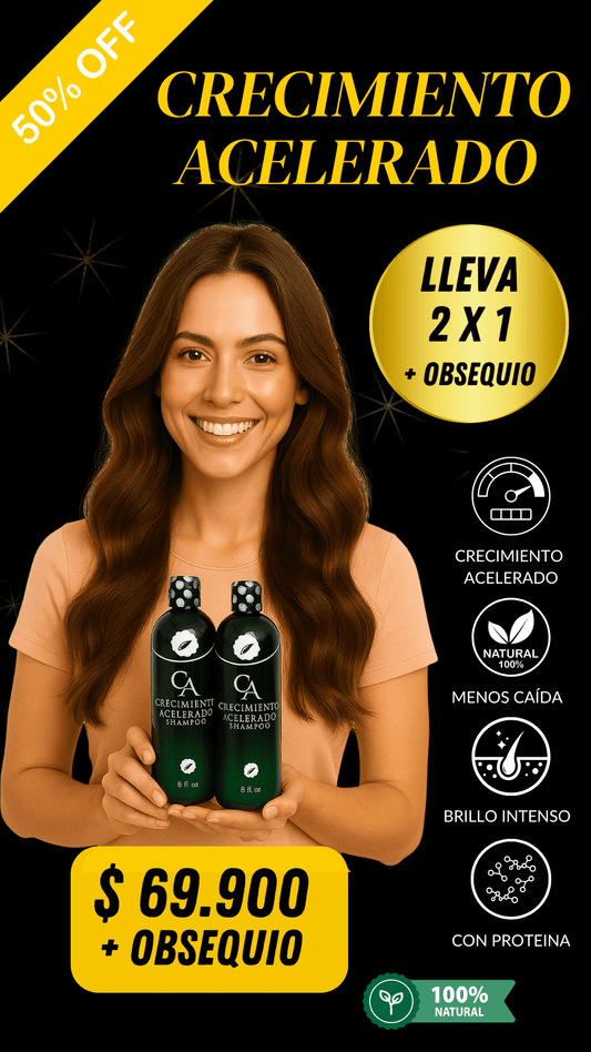 Shampo crecimiento acelerado