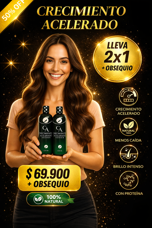 Shampo crecimiento acelerado
